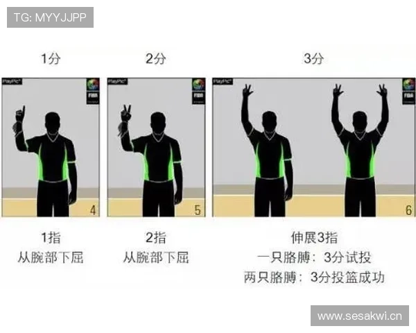 篮球裁判手势规则详解：看懂场上所有信号